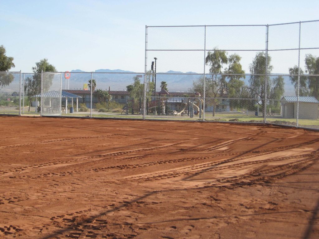 Ball Field 2012 finish