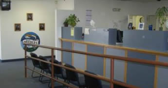 Front lobby