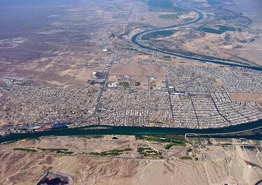 Bullhead city top view