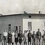 D street school house Needles