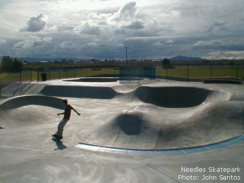 Needles skate park