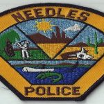 Needles police patch