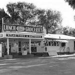 Old chevron gas station