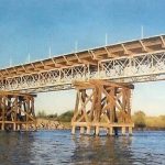 One way bridge near jack smith park