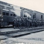 Passengers and troops
