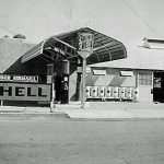 Shell station old ford building