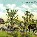 Stage coach near Needles