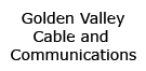 Golden valley cable and communications logo